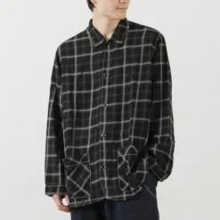 REMI RELIEF Shirts^/ Rayon Plaid Shirt