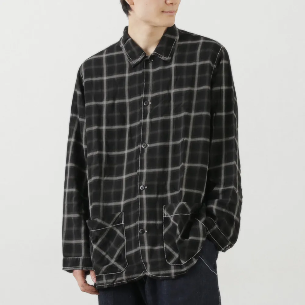 REMI RELIEF Shirts^/ Rayon Plaid Shirt