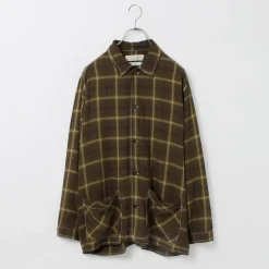 REMI RELIEF Shirts^/ Rayon Plaid Shirt