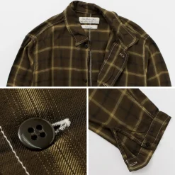 REMI RELIEF Shirts^/ Rayon Plaid Shirt