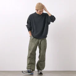 REMI RELIEF Sweatshirts^/ SP Processed Lining BIG Size Crew