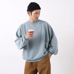 REMI RELIEF Sweatshirts^/ SP Processed Lining BIG Size Crew
