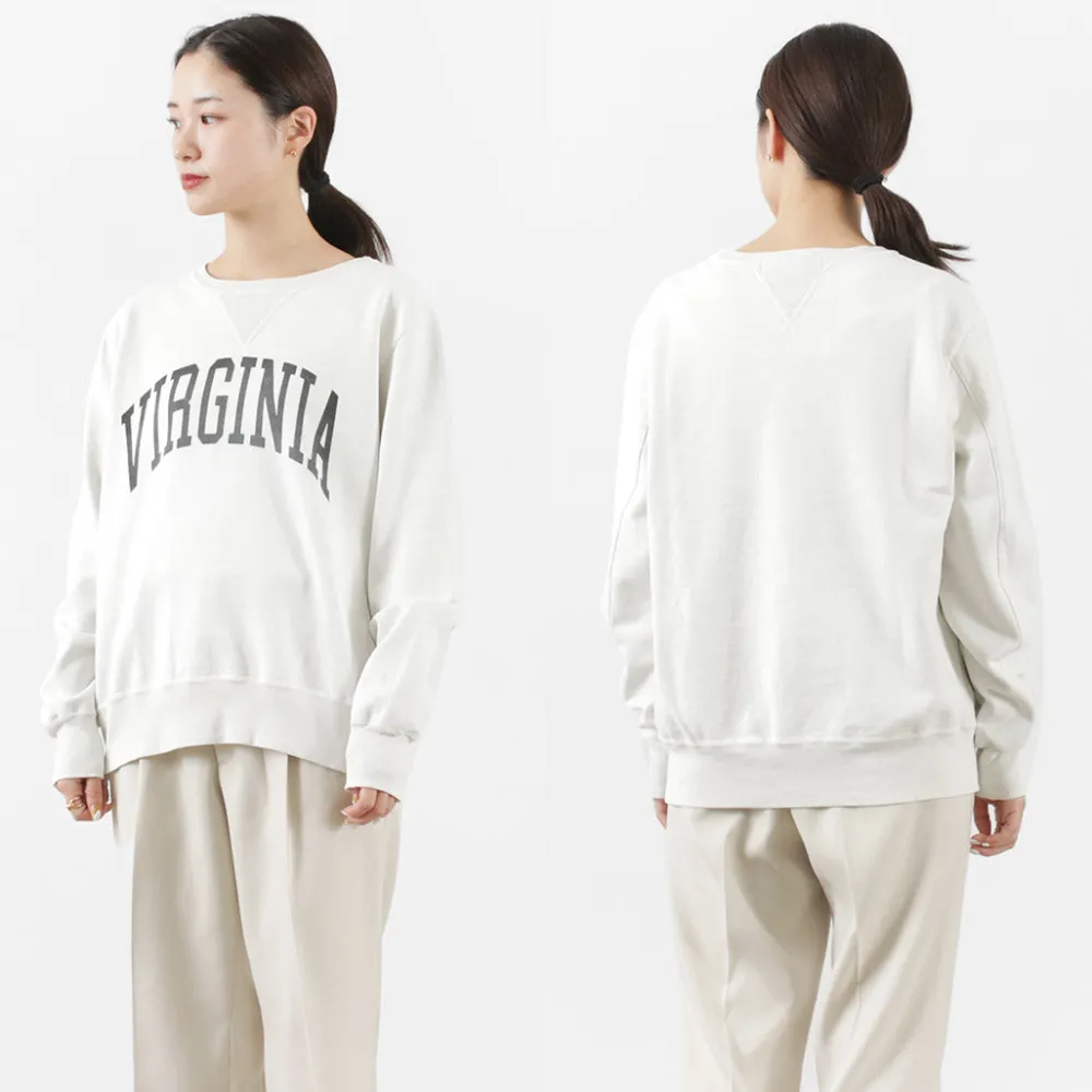 REMI RELIEF Sweatshirts^/ SP processed back pile crew (VIRGINIA) Sweatshirt