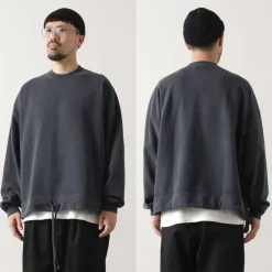 REMI RELIEF Sweatshirts^/ SP Processed Lined Outdoor BIG Size Crew