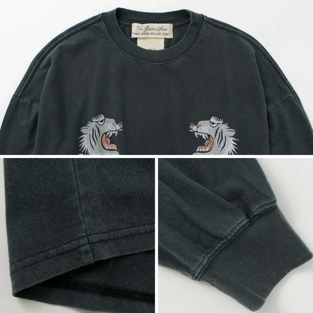REMI RELIEF T-Shirts^/ Special Order HARD Special Processing 20 Jersey Long Sleeve T-Shirt (Tiger Pattern)
