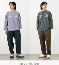 REMI RELIEF T-Shirts^/ Special Order HARD Special Processing 20 Jersey Long Sleeve T-Shirt (Tiger Pattern)