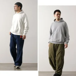 REMI RELIEF Sweatshirts^/ SP-Finished Pile Hoodie (Solid Color)