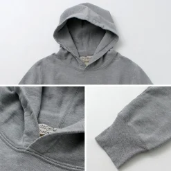 REMI RELIEF Sweatshirts^/ SP-Finished Pile Hoodie (Solid Color)