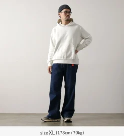 REMI RELIEF Sweatshirts^/ SP-Finished Pile Hoodie (Solid Color)