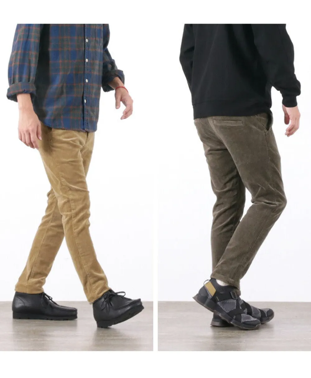 REMI RELIEF Trousers^/ Stretch Corduroy Easy Pants