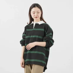 REMI RELIEF T-Shirts^/ Stripe Rugger Shirt