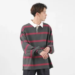 REMI RELIEF T-Shirts^/ Stripe Rugger Shirt