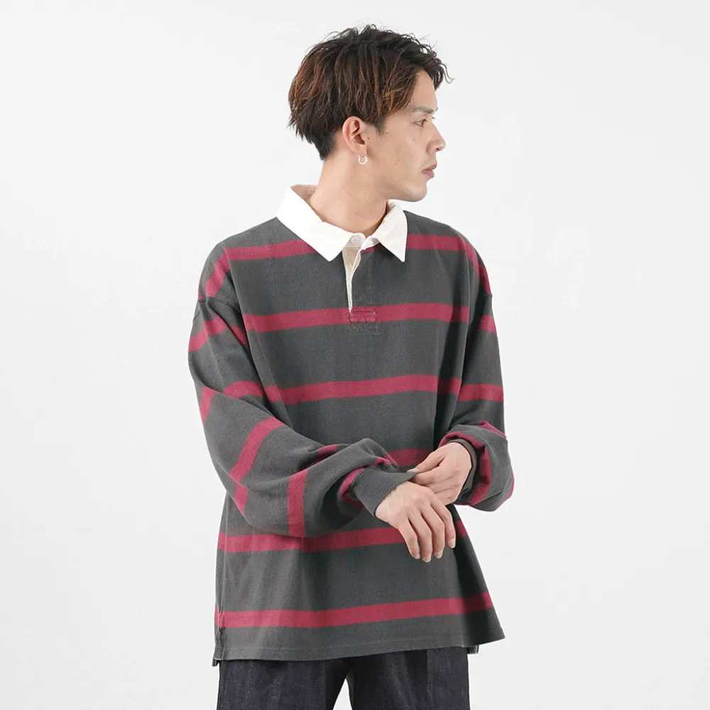 REMI RELIEF T-Shirts^/ Stripe Rugger Shirt