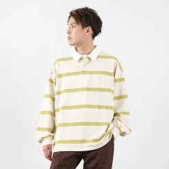 REMI RELIEF T-Shirts^/ Stripe Rugger Shirt