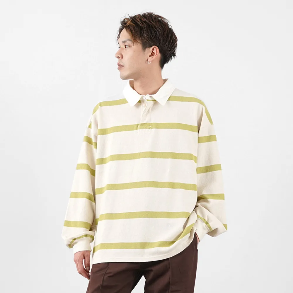 REMI RELIEF T-Shirts^/ Stripe Rugger Shirt