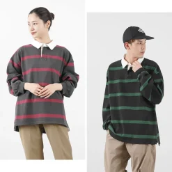REMI RELIEF T-Shirts^/ Stripe Rugger Shirt