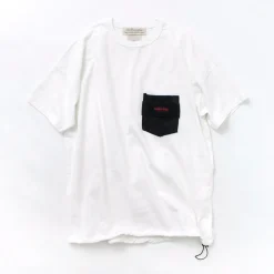 REMI RELIEF T-Shirts^x BRIEFING / Collaboration jersey pocket T-shirt