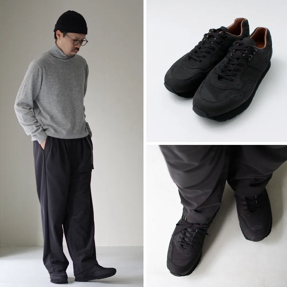 REPRODUCTION OF FOUND Sneakers^/ French Trainers Italian Nubuck Leather