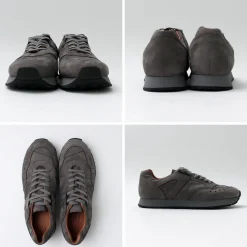 REPRODUCTION OF FOUND Sneakers^/ French Trainers Italian Nubuck Leather