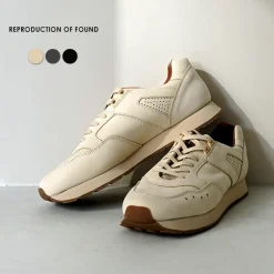 REPRODUCTION OF FOUND Sneakers^/ French Trainers Italian Nubuck Leather