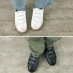 REPRODUCTION OF FOUND Sneakers^/ German Military Trainers Velcro Sneakers