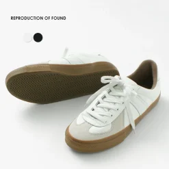 REPRODUCTION OF FOUND Sneakers^/ German military trainers Shrink leather Sneaker