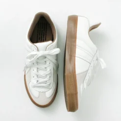 REPRODUCTION OF FOUND Sneakers^/ German military trainers Shrink leather Sneaker
