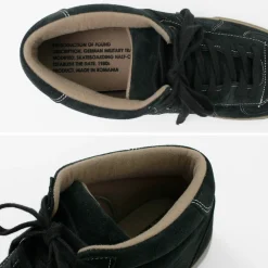 REPRODUCTION OF FOUND Sneakers^/ German military trainers half cut shrink leather Sneaker