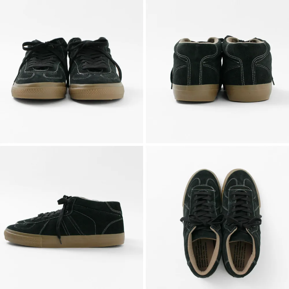 REPRODUCTION OF FOUND Sneakers^/ German military trainers half cut shrink leather Sneaker