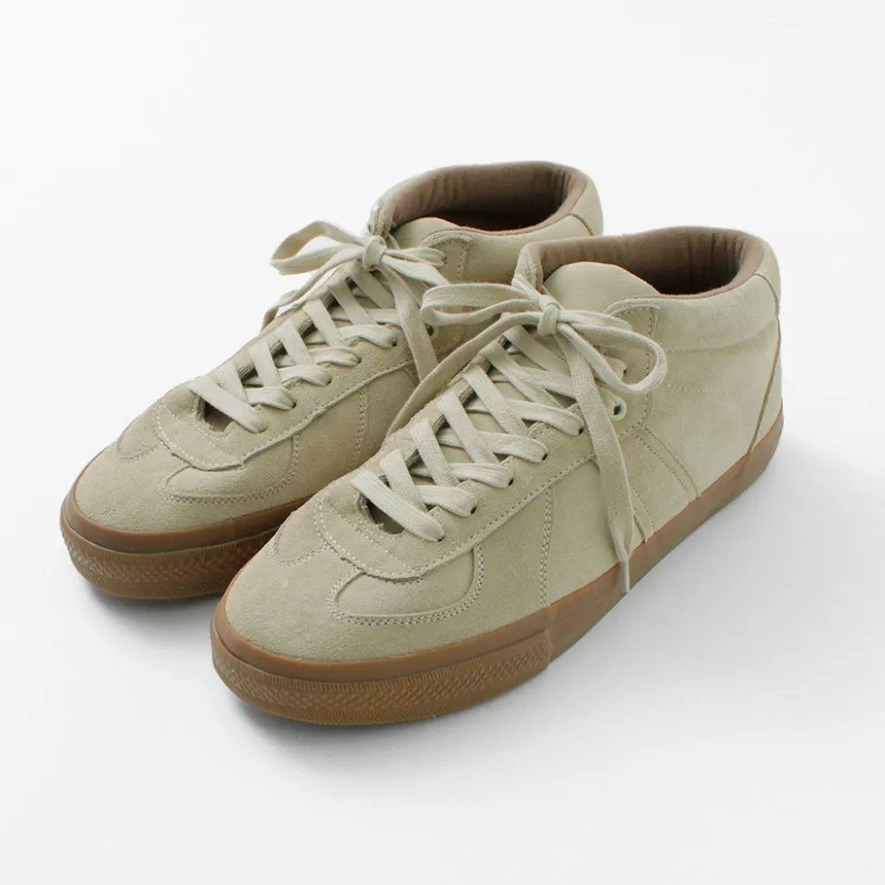 REPRODUCTION OF FOUND Sneakers^/ German military trainers half cut shrink leather Sneaker