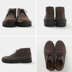 REPRODUCTION OF FOUND Leather Shoes & Boots^/ US Navy Military Chukka Leather Boots