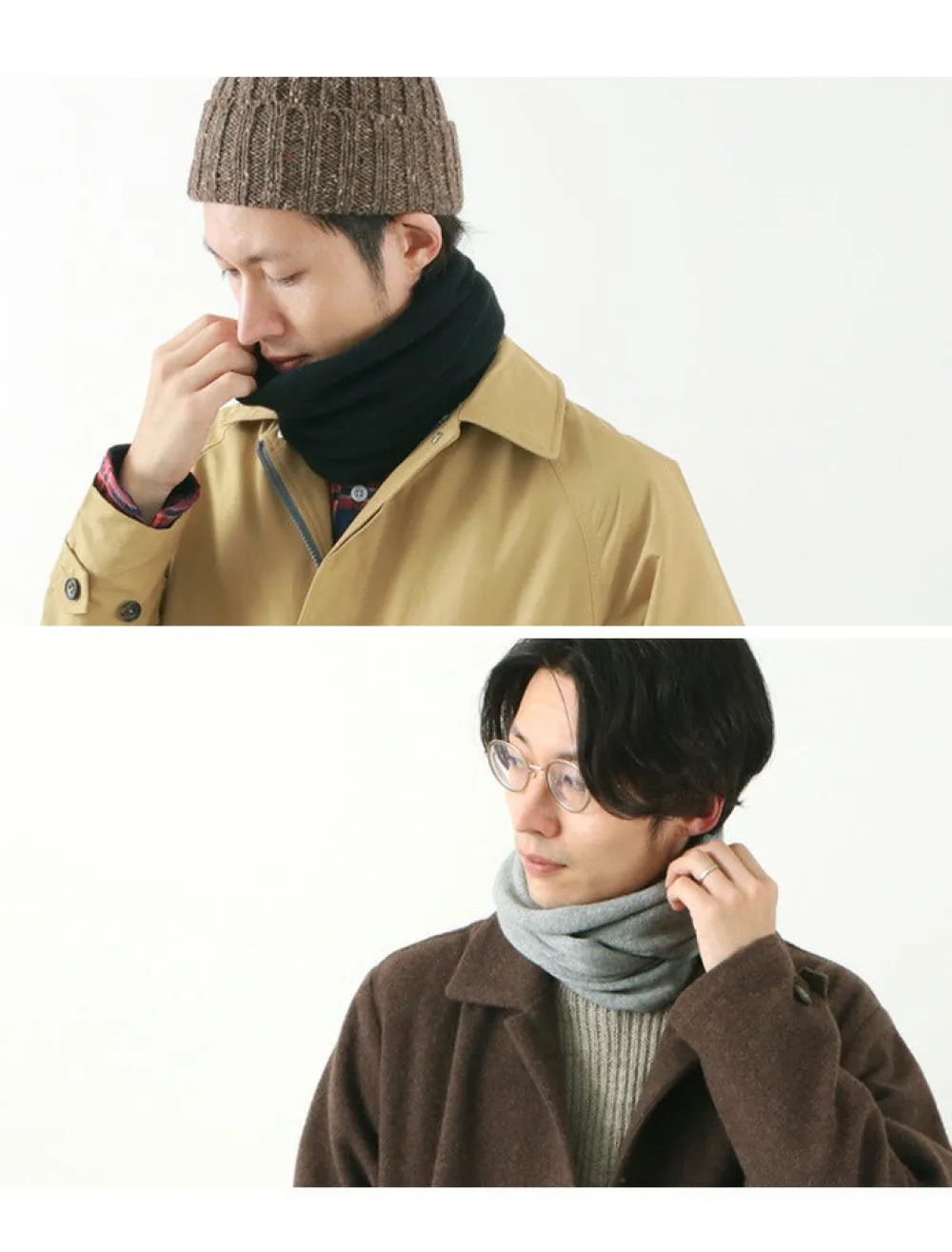 ROBERT MACKIE Scarfs^/ Cashmere/merino wool snood