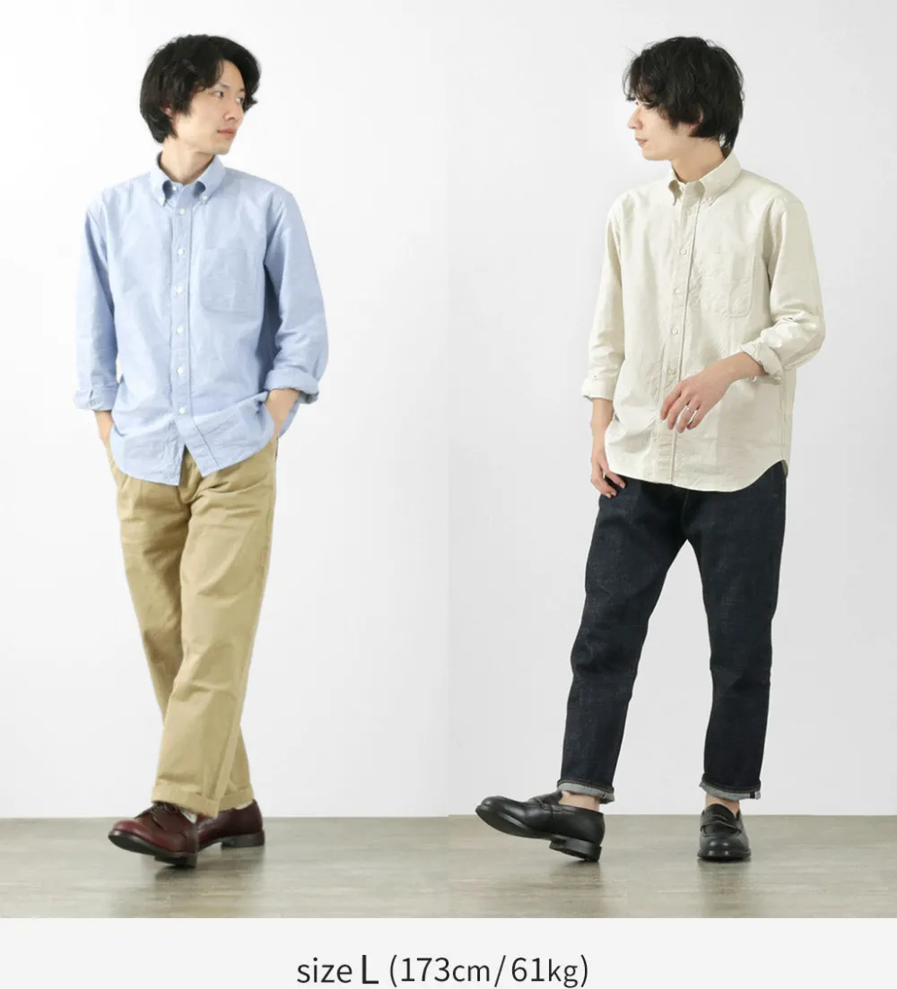 ROCOCO Shirts^/ American Ox Classic Button Down Shirt