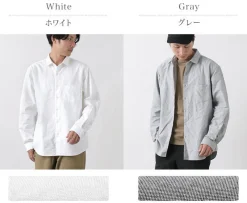 ROCOCO Shirts^/ American Ox Wide Shirt Regular Collar