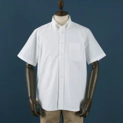 ROCOCO Shirts^/ American Oxford S/S Classic Button Down Shirt
