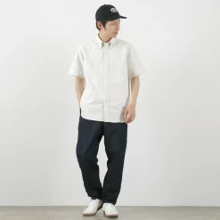 ROCOCO Shirts^/ American Oxford S/S Classic Button Down Shirt