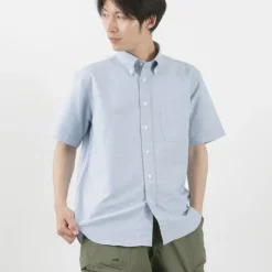 ROCOCO Shirts^/ American Oxford S/S Classic Button Down Shirt