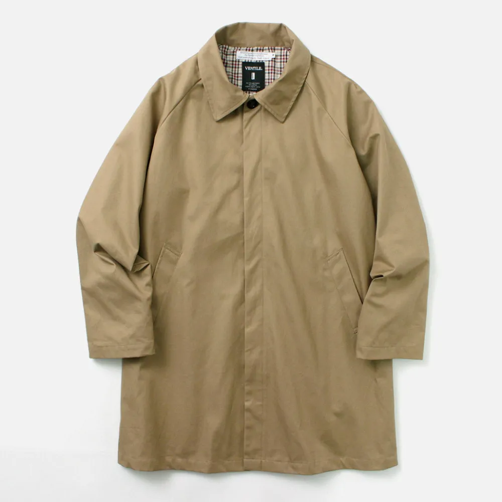 ROCOCO Coats^/ High Density fabric Balmacaan Coat