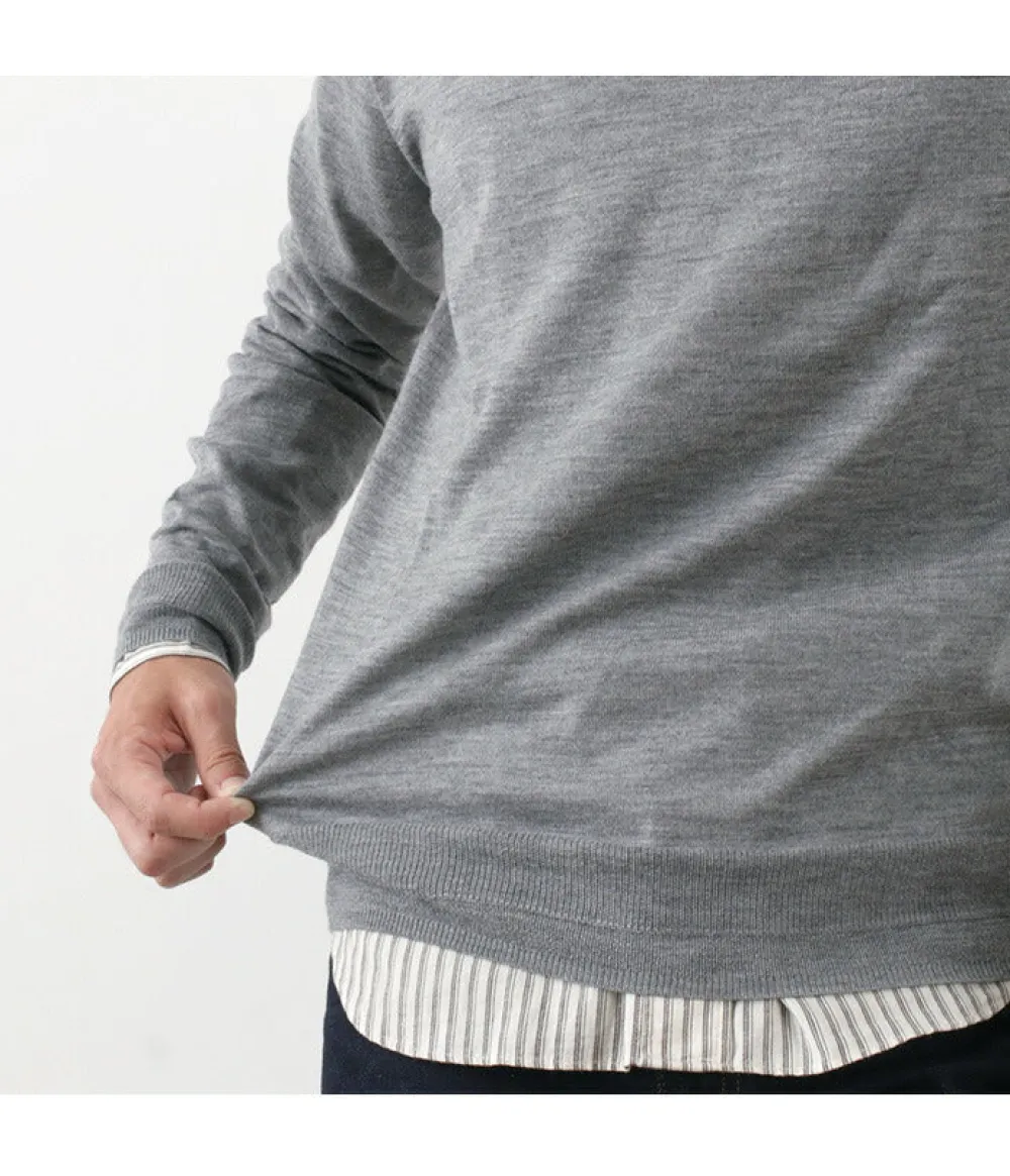 ROCOCO Knits^/ Italian Extra Fine Merino Wool 14GG High Gauge Knits