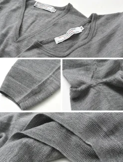 ROCOCO Knits^/ Italian Extra Fine Merino Wool 14GG High Gauge Knits