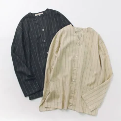 ROCOCO Cardigans^/ Linen cardigan