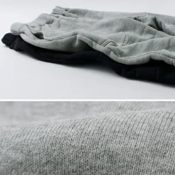 ROCOCO Shorts^/ Loopwheel knit sweatshirt cropped trousers