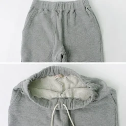 ROCOCO Shorts^/ Loopwheel knit sweatshirt cropped trousers