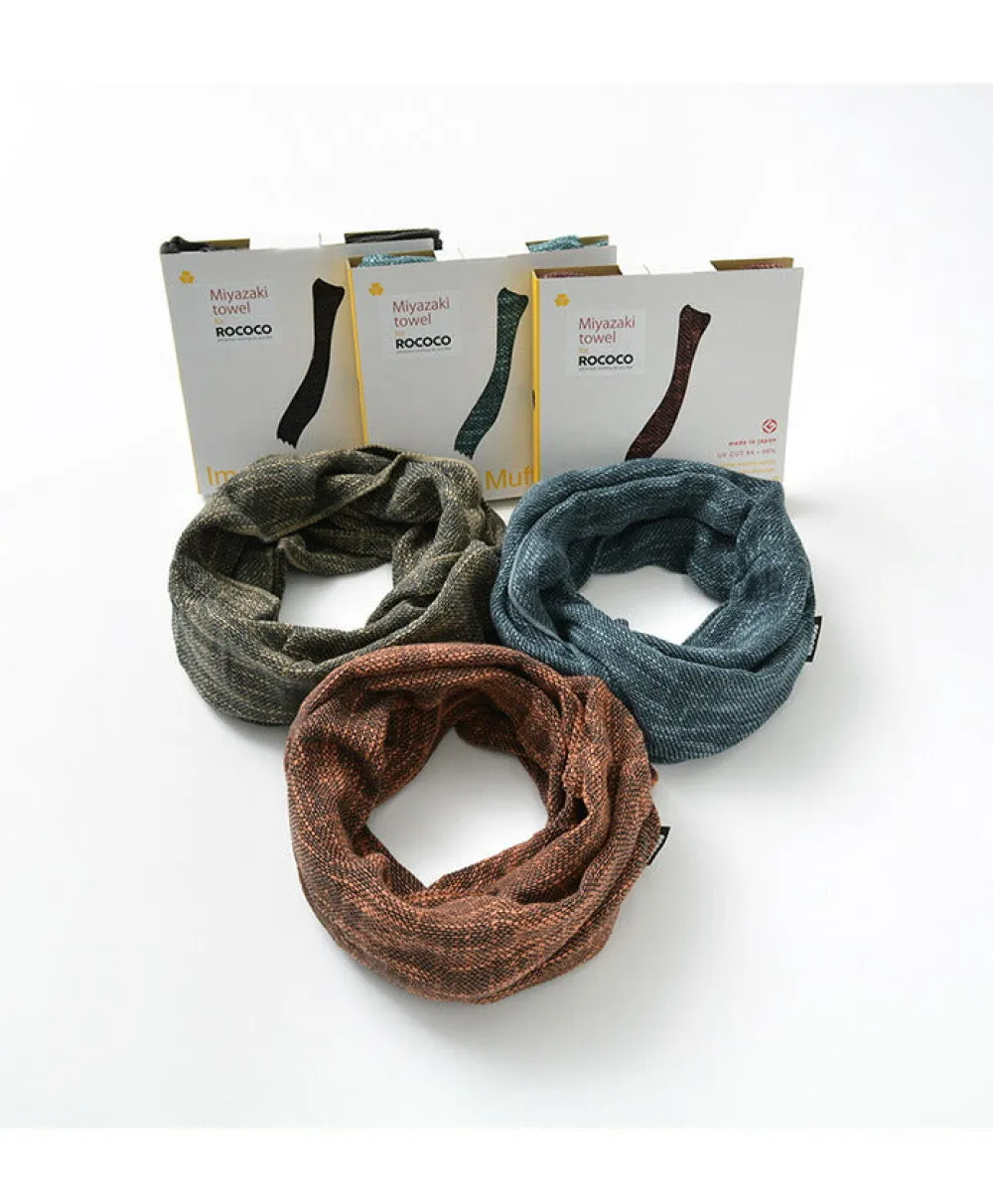 ROCOCO Scarfs^/ Miyazaki Towel Imabari Muffler Snood