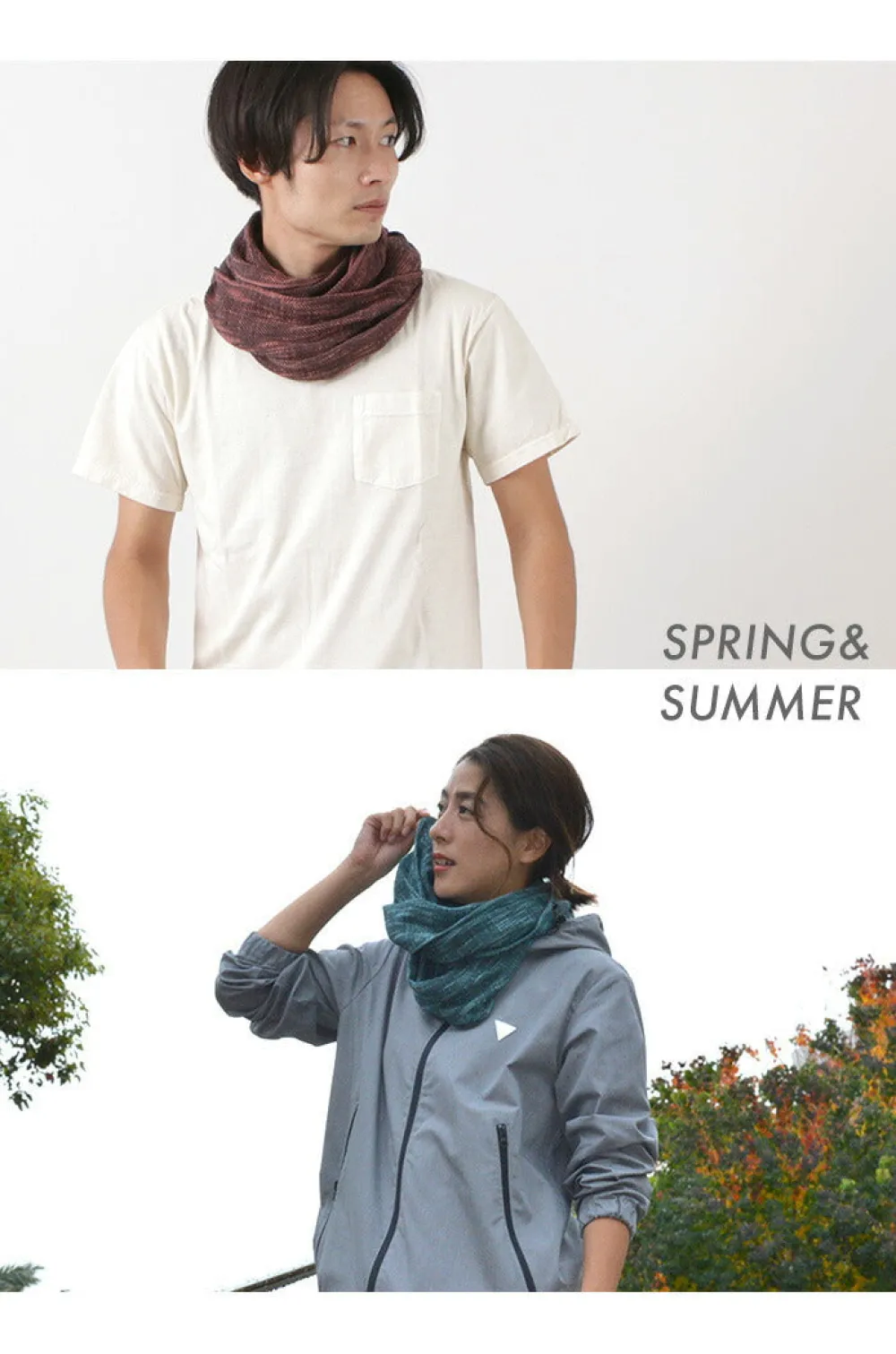ROCOCO Scarfs^/ Miyazaki Towel Imabari Muffler Snood