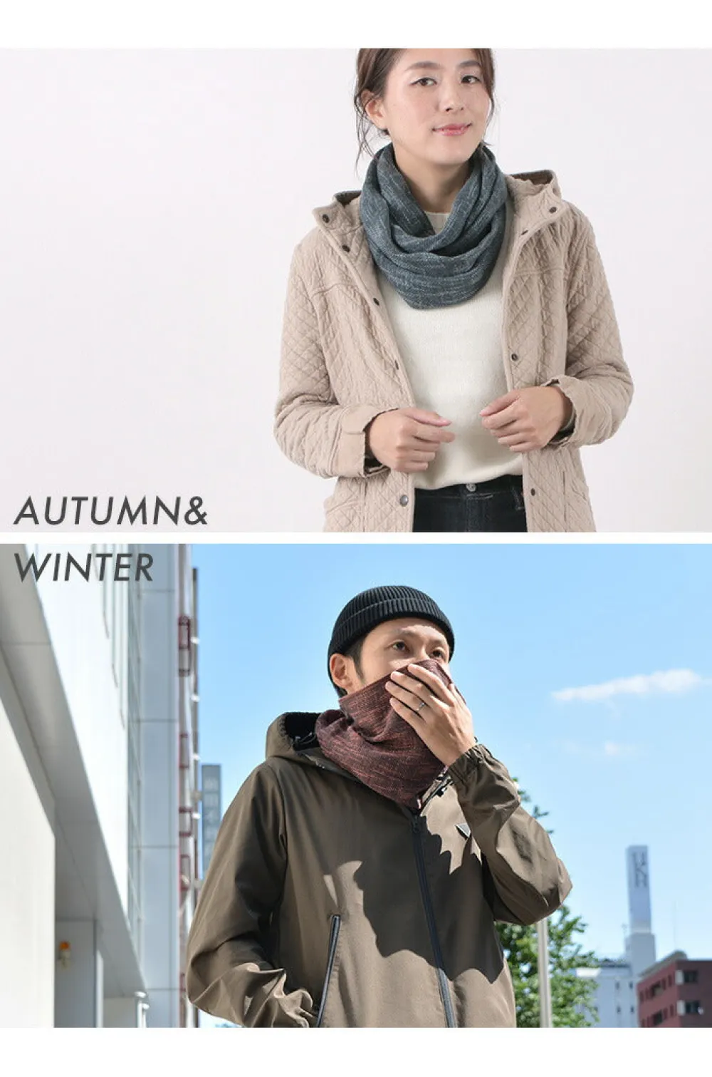 ROCOCO Scarfs^/ Miyazaki Towel Imabari Muffler Snood