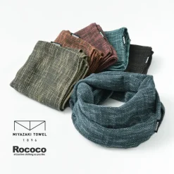 ROCOCO Scarfs^/ Miyazaki Towel Imabari Muffler Snood