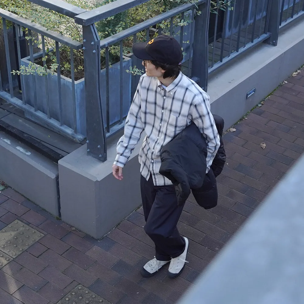 ROCOCO Shirts^/ Ombre Check Button Down Shirt Classic Fit