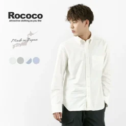 ROCOCO Shirts^/ Oxford B.D shirt
