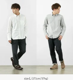 ROCOCO Shirts^/ Oxford B.D shirt